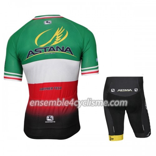 Maillots Cyclisme Homme Manches courtes Astana Pro Team Tour de France
