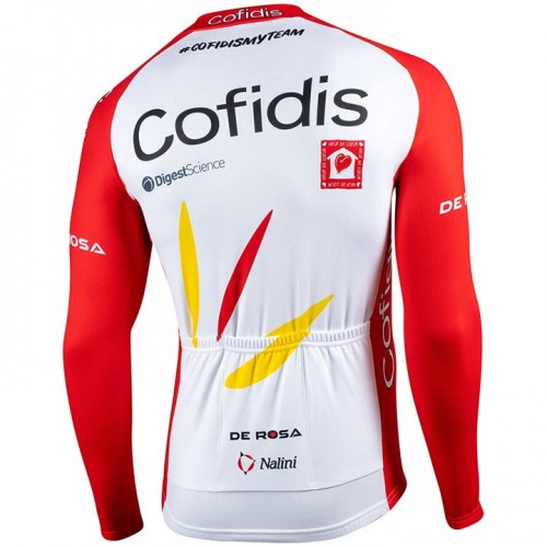 Maillot Cycliste Nalini Cofidis UCI Pro Tour 2006, Taille L, Très Bon état