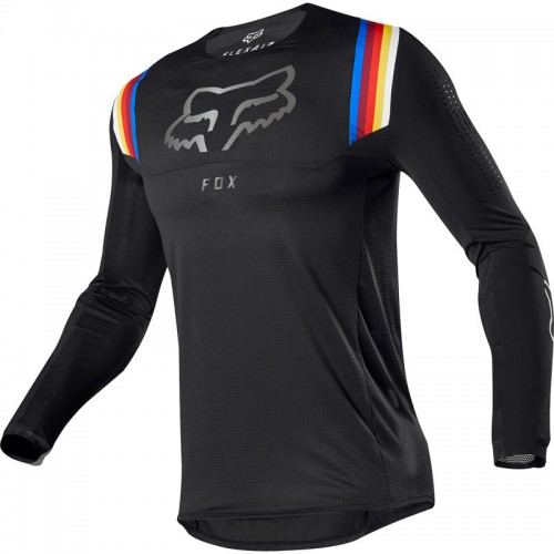 Maillot VTT Homme Fox Racing Flexair Nova - Manches Longues Noir - Taille M - NEUF