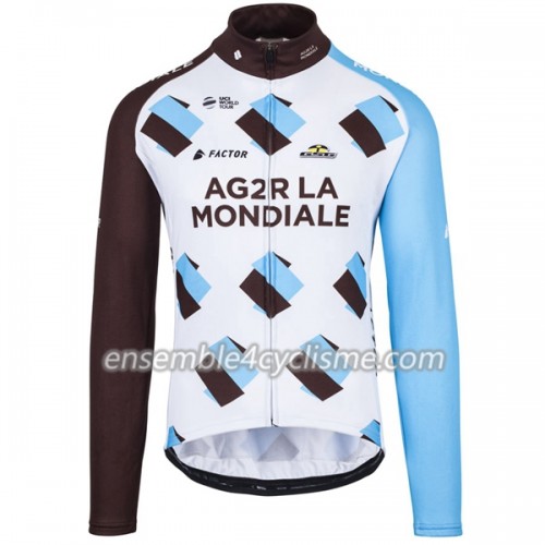 Maillot Cycliste AG2R LA MONDIALE - Manches Longues - Biemme - Taille S