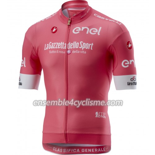 Ensemble cuissard vélo et maillot cyclisme Sobycle Rose 2018