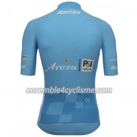Maillot Tour de Suisse 2021 Berg manga corta azul rojo blanco