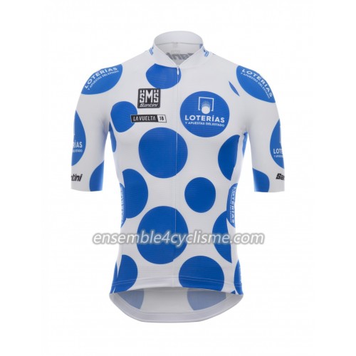 Maillot de cyclisme rétro pour homme à rayures et pois
